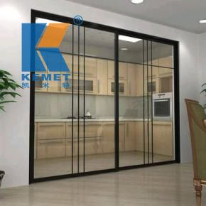 Modern Exterior Gate Door Aluminum Entry Doors para sa Bahay